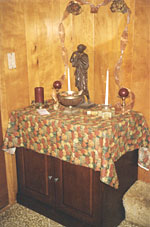 'Altar in the Foyer' Photo taken by Nicodemus, used with permission